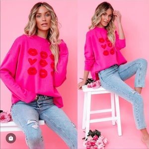 VICI  💌 “LOVE AT FIRST SIGHT KNIT SWEATER” 💕